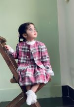 کت دامن صورتی