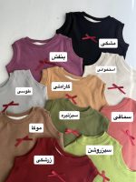 رُز کراپ شلوارک - Image 2